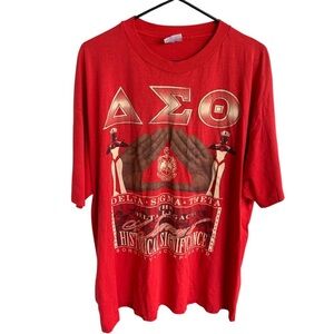 Vintage Tee Shirt Delta Sigma Theta Sorority Historical Significance XXL 90s